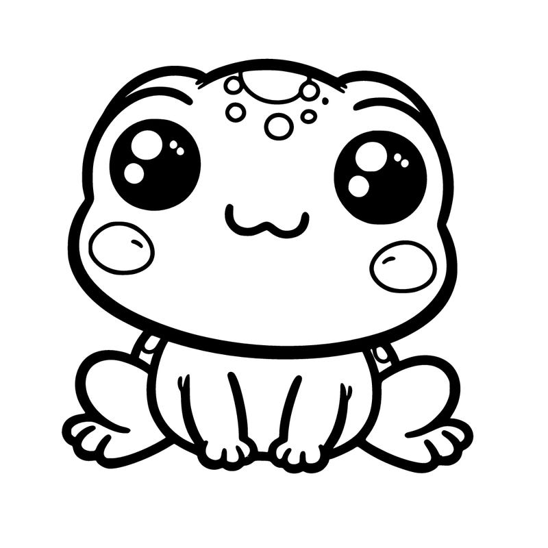 cute baby frog