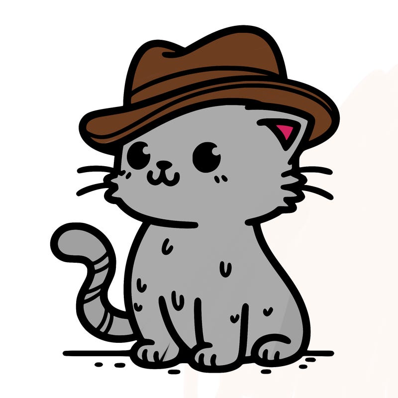 cat with a hat
