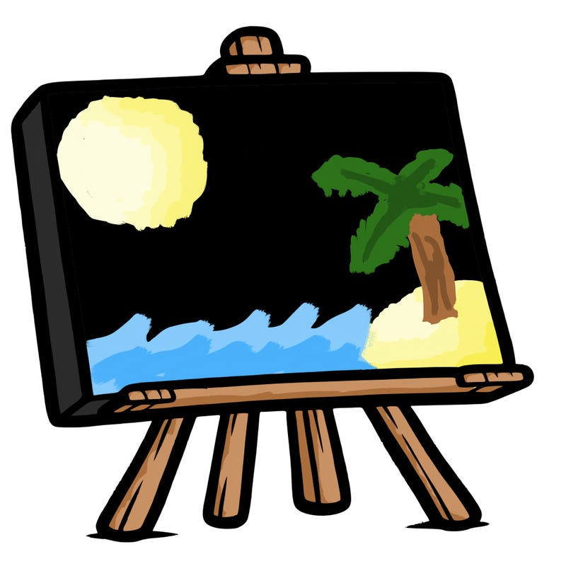 blank canvas