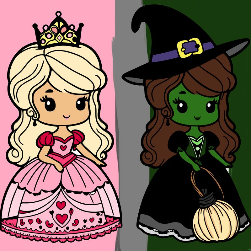 princess as a witch