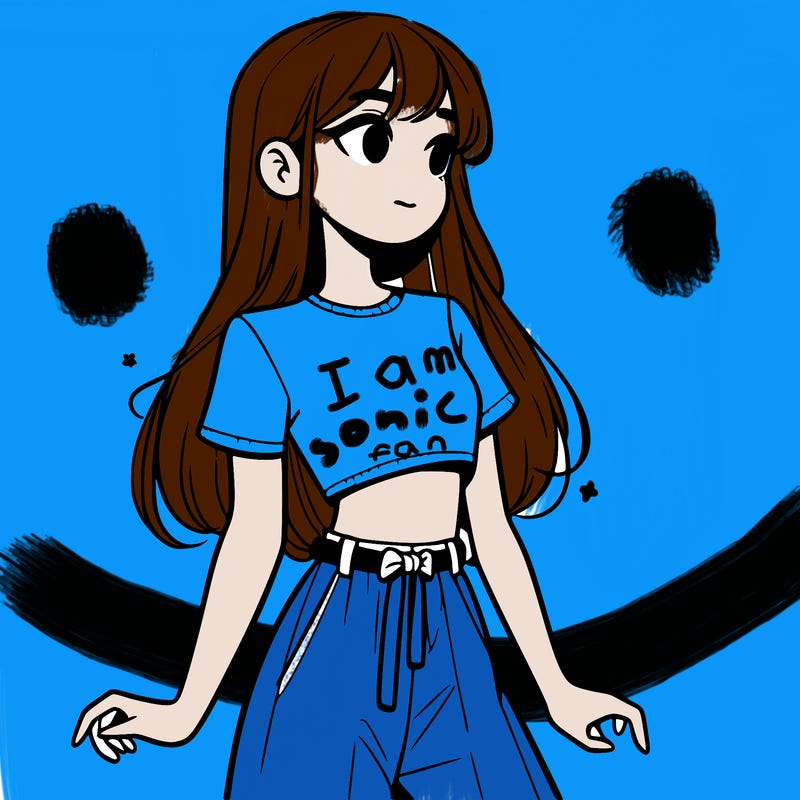 girl in a cute crop top