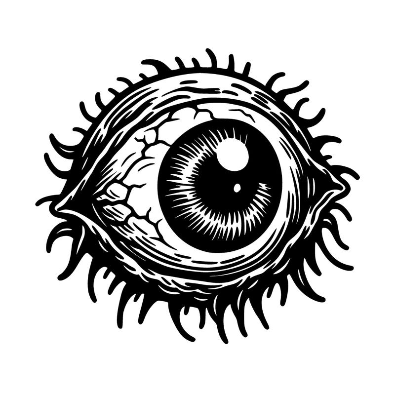 scary eye