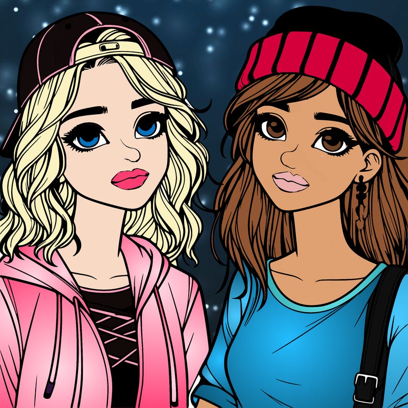 realistic teenager girls