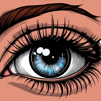 realistic eye