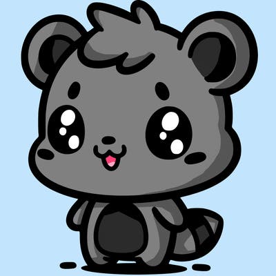 simple animal character