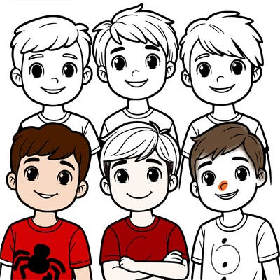 a group of boys