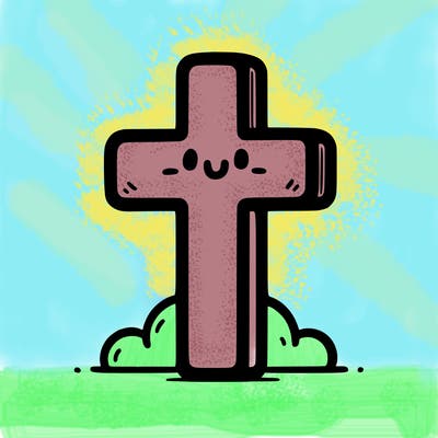 simple christian cross