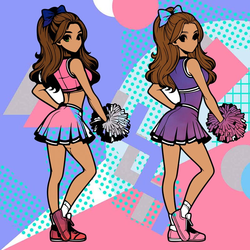 realistic cheerleader