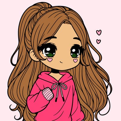cute girl realistic