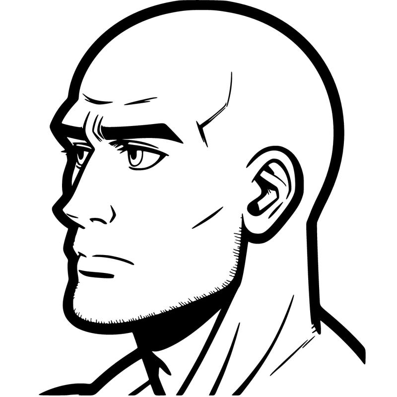 bald man