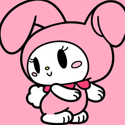 my melody from hello kitty & friends