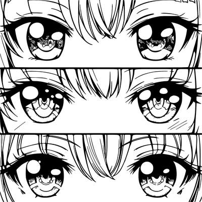 anime eyes