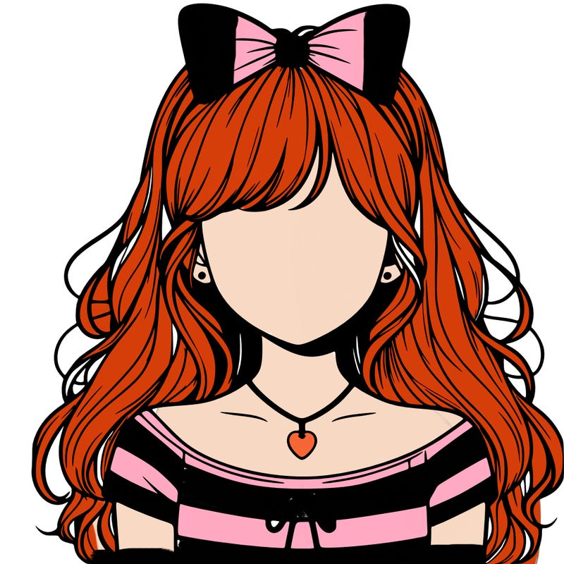 realistic girl no face