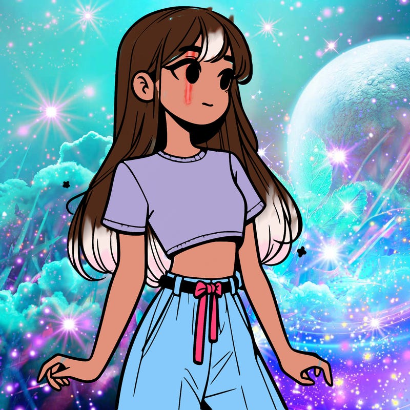 girl in a cute crop top