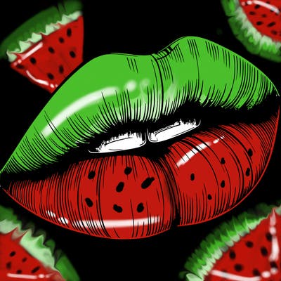 realistic lips