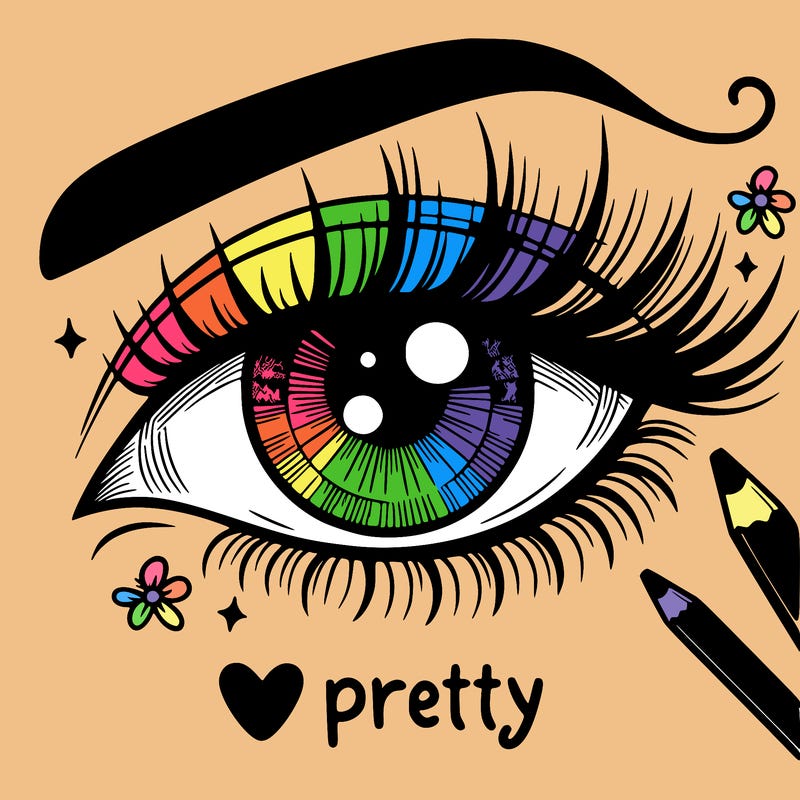pretty eye