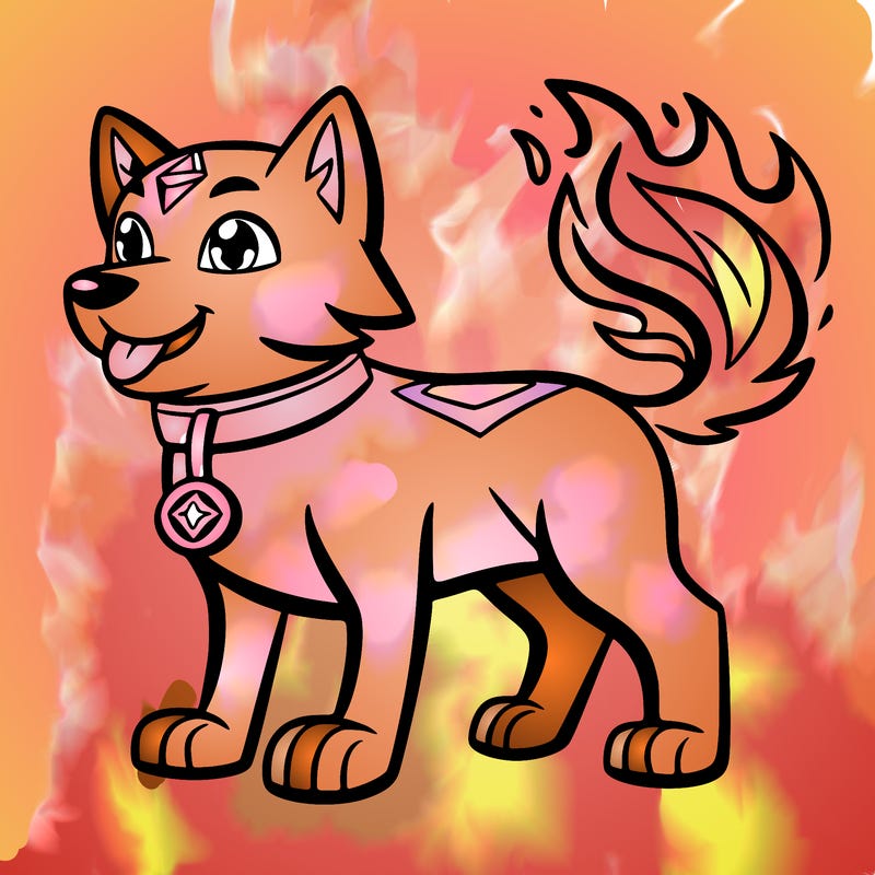 elemental dog