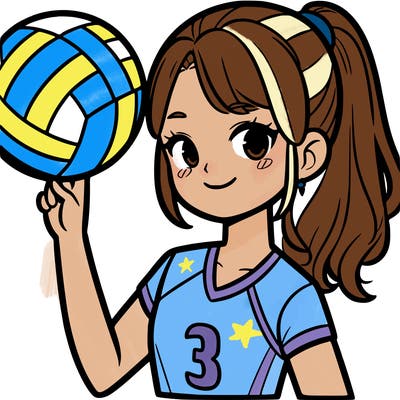 volleyball girl