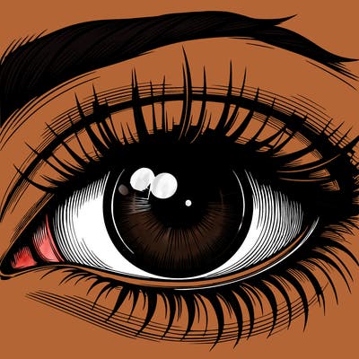 realistic eye
