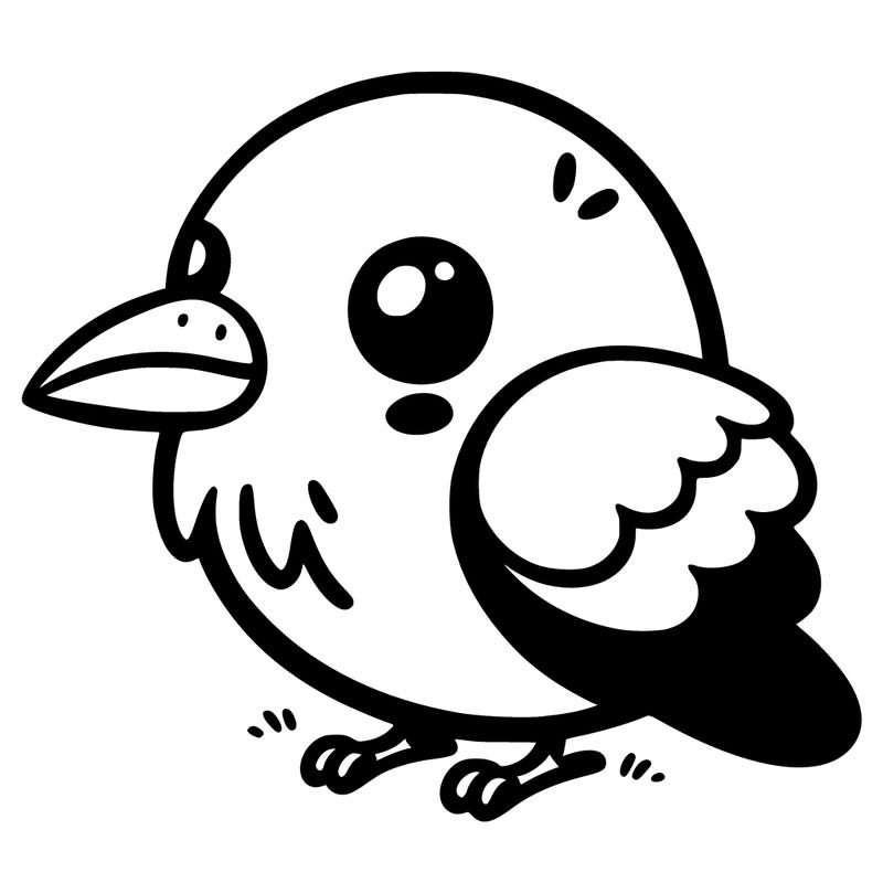 cute crow