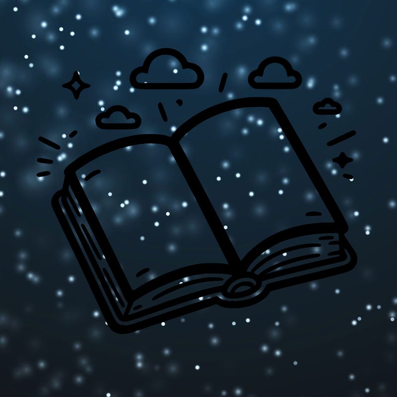 simple open book