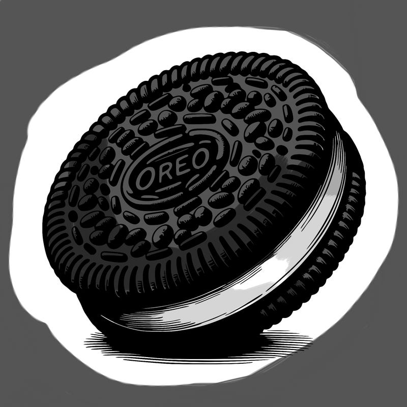 realistic oreo