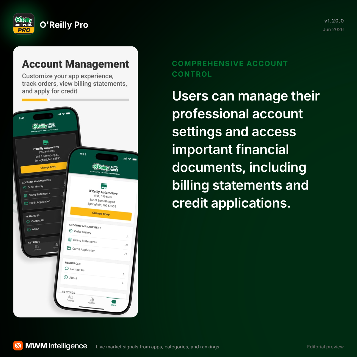 O'Reilly Pro - Business App | MWM