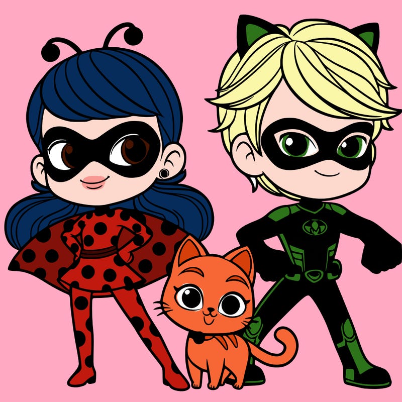 ladybug and cat noir
