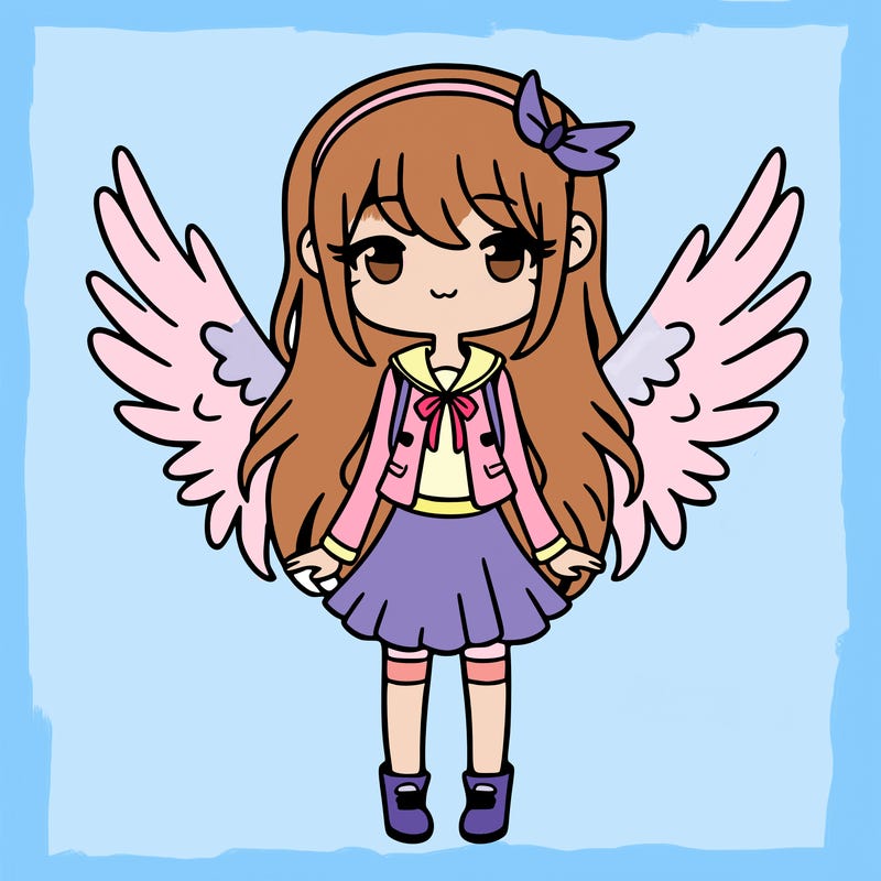 girl with wings