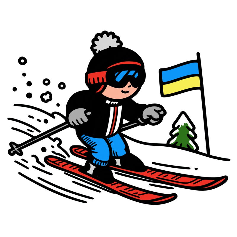 skiing