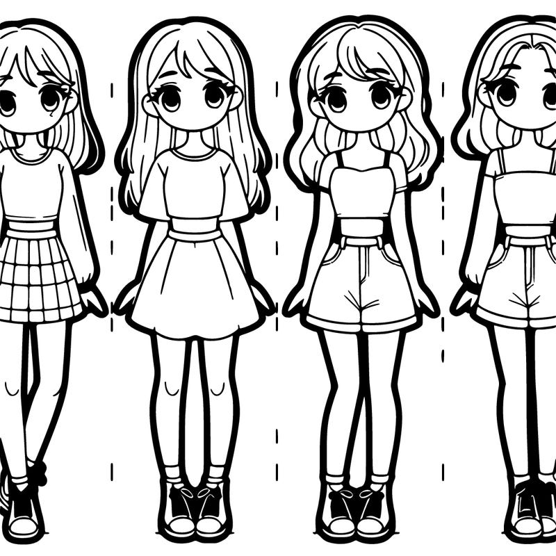 five girls