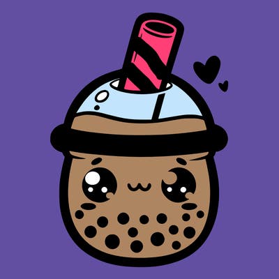 cute boba tea