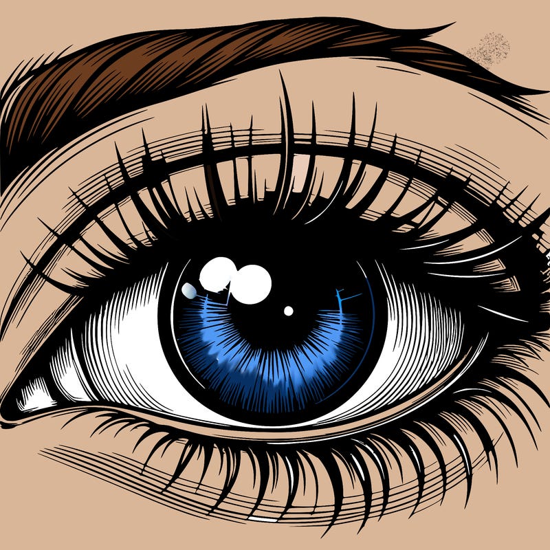 realistic eye