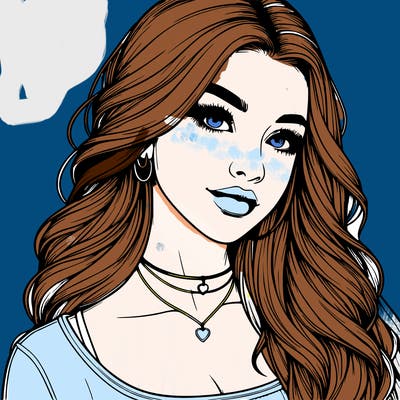 detailed realistic girl