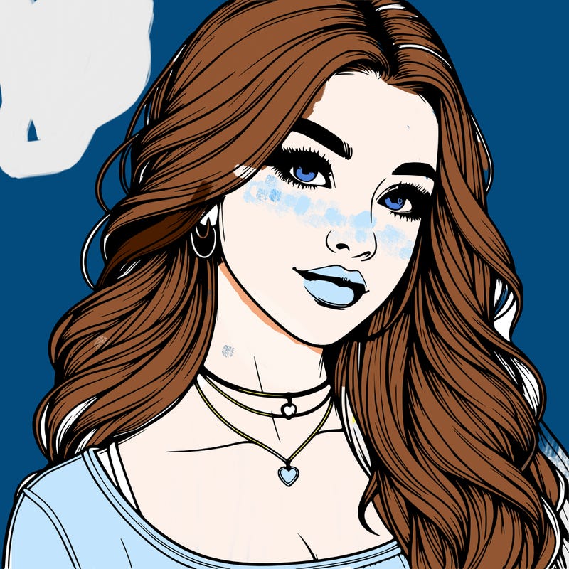 detailed realistic girl