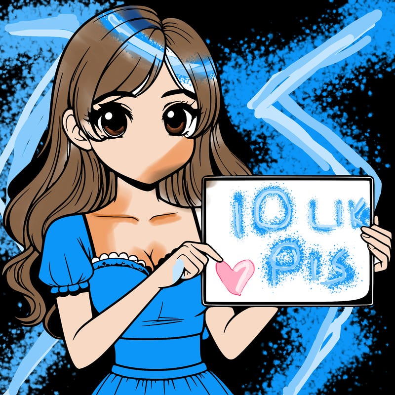 realistic pretty girl holding blank sign