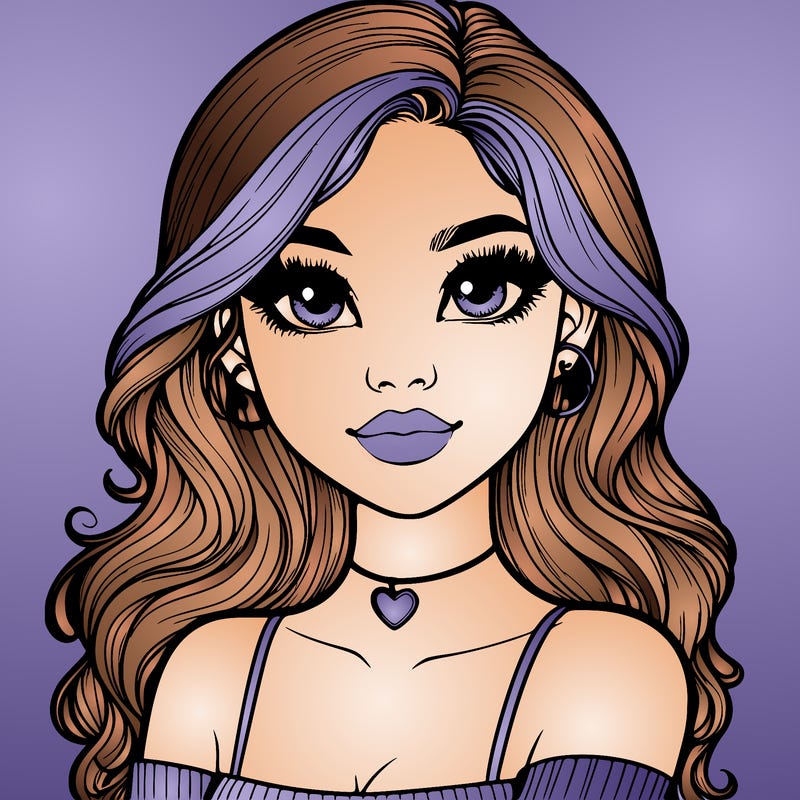 realistic pretty girl