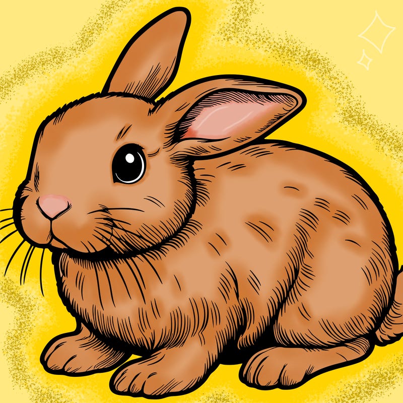 realistic bunny