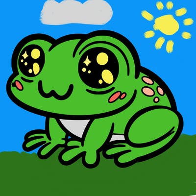 cute frog
