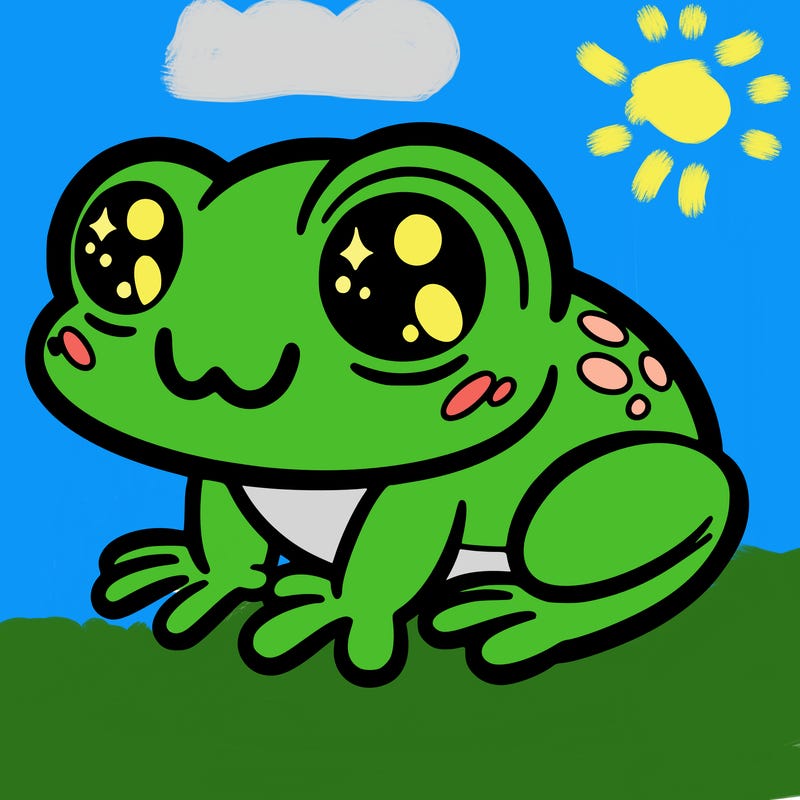 cute frog