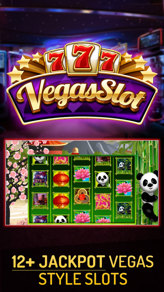 Slots of Vegas: Casino Slot Machines & Pokies - スロット オブ ベガスのパンダをテーマにしたカジノスロットマシンゲーム