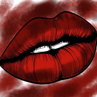 realistic lips