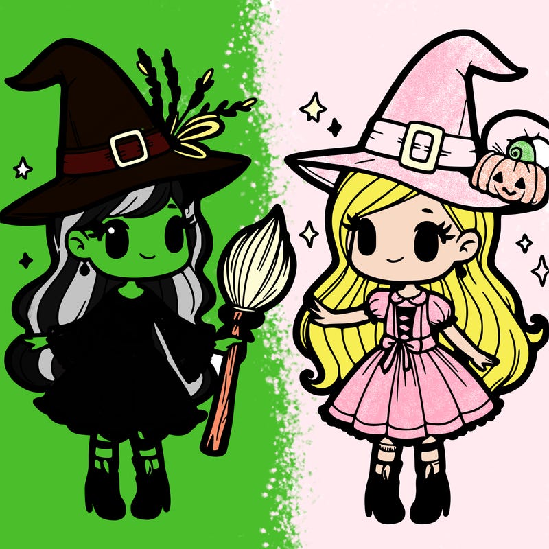 elphaba and glinda