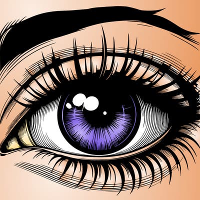 realistic eye