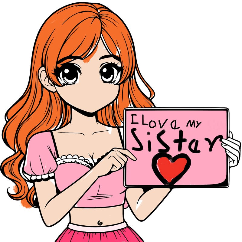 realistic pretty girl holding blank sign