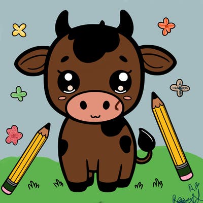 cute cow