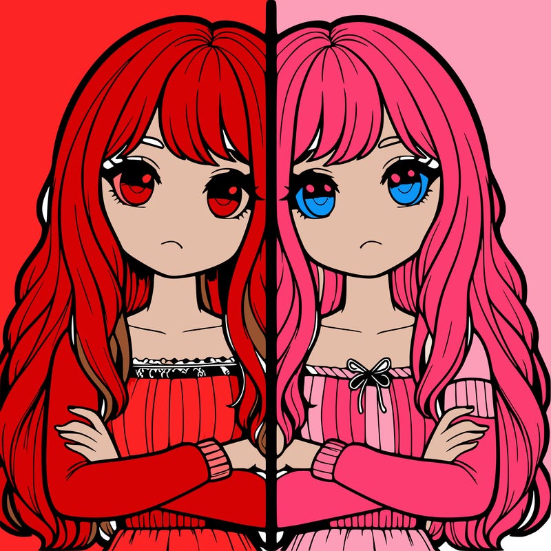 realistic girls split