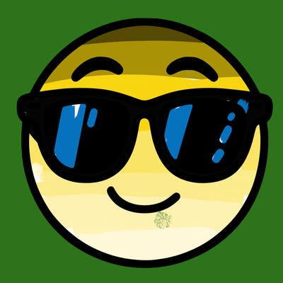 emoji with sunglasses