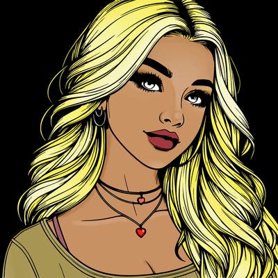 detailed realistic girl