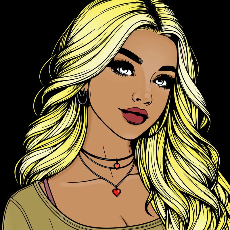 detailed realistic girl